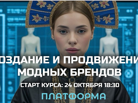 Открыта регистрация на новый обучающий курс «Создание и продвижение модных брендов»